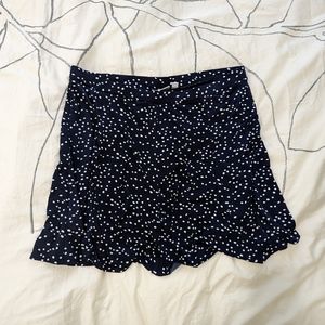 Polka Dot Skirt with Shorts
